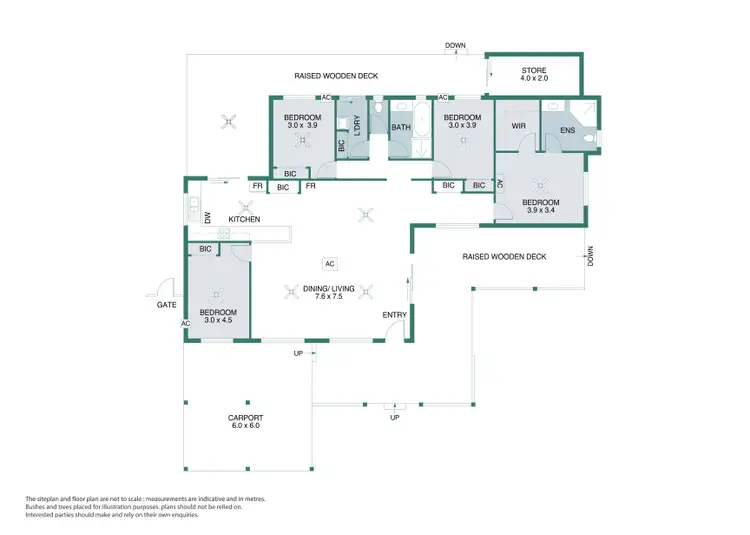 Floorplan of Homely house listing, 105 Jigal Drive, Djugun WA 6725