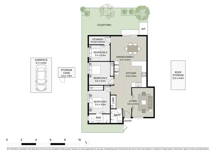 Floorplan of Homely villa listing, 8/25 Tungarra Road, Girraween NSW 2145