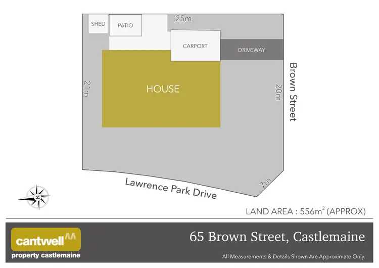 Floorplan of Homely house listing, 65 Brown Street, Castlemaine VIC 3450