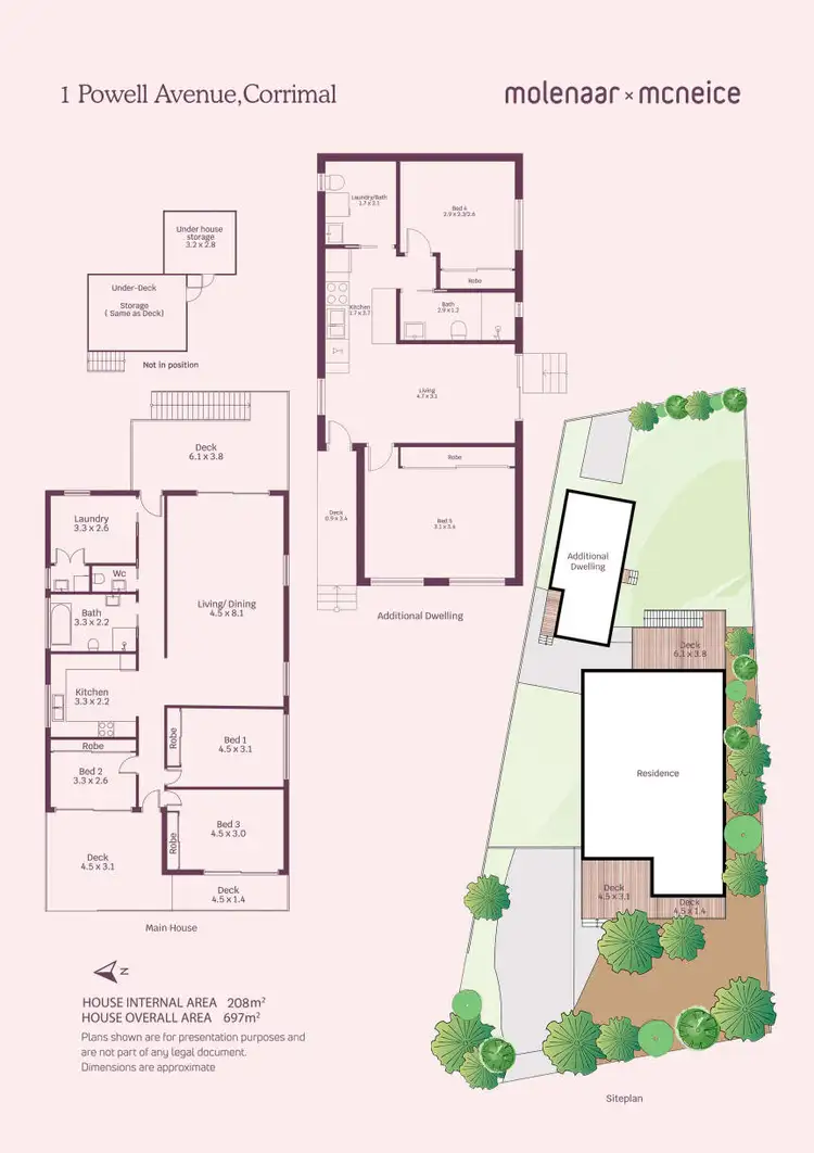 Floorplan of Homely house listing, 1 Powell Avenue, Corrimal NSW 2518