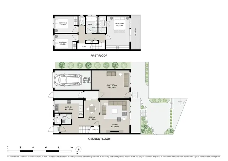 Floorplan of Homely townhouse listing, 11/37 Masons Parade, Point Frederick NSW 2250