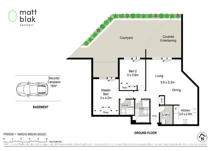 Floorplan of Homely apartment listing, 6/20-26 Leonay Street, Sutherland NSW 2232
