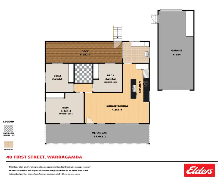 Floorplan of Homely house listing, 40 First Street, Warragamba NSW 2752