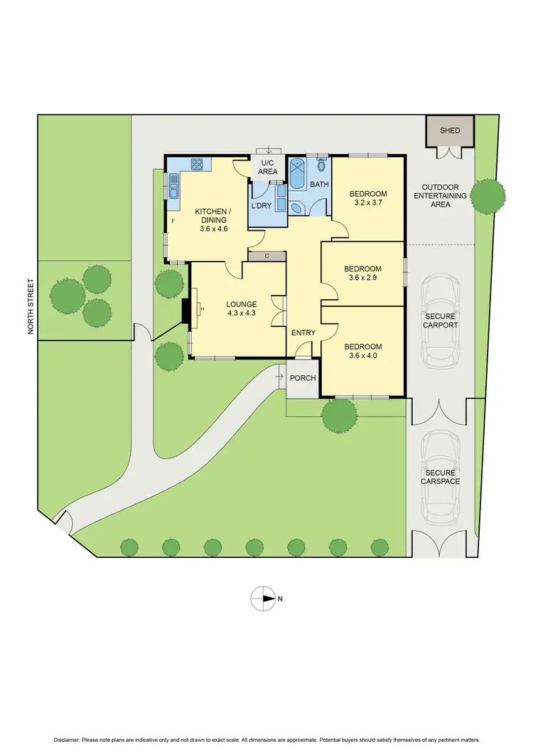 Floorplan of Homely house listing, 113 East Street, Hadfield VIC 3046
