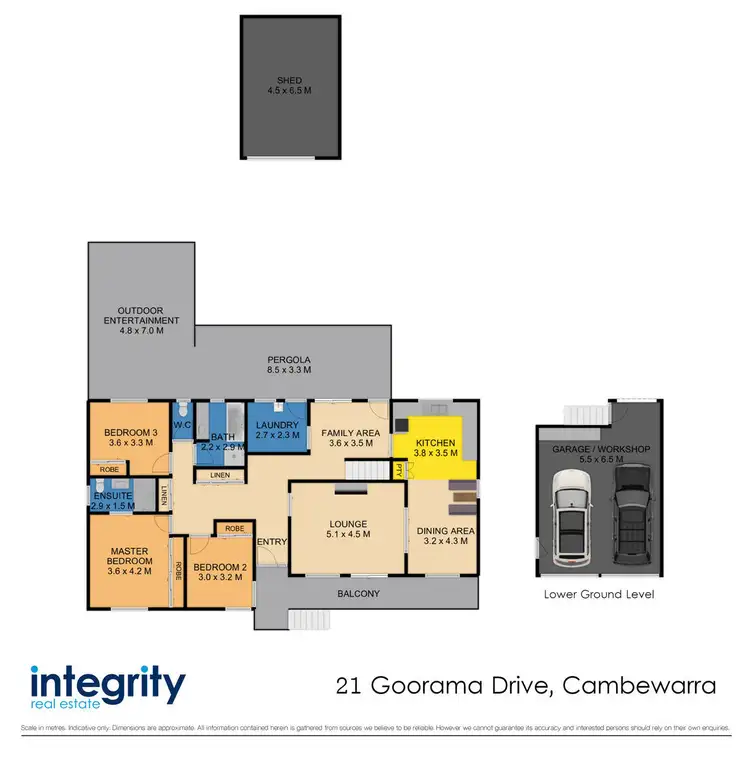 Floorplan of Homely house listing, 21 Goorama Drive, Cambewarra Village NSW 2540
