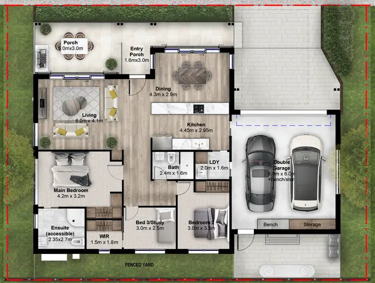 Floorplan of Homely townhouse listing, 14/48 Old Wingello Road, Bundanoon NSW 2578