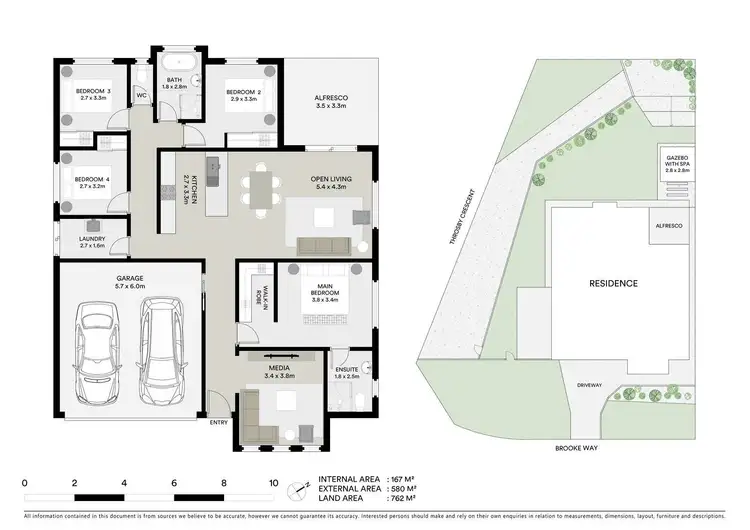 Floorplan of Homely house listing, 14 Brooke Way, Sunshine Bay NSW 2536