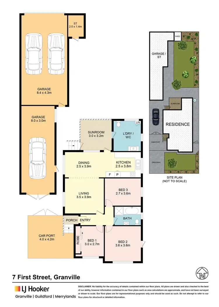 Floorplan of Homely house listing, 7 First Street, Granville NSW 2142