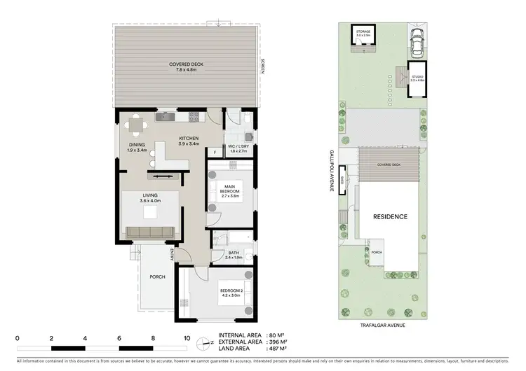 Floorplan of Homely house listing, 91 Trafalgar Avenue, Woy Woy NSW 2256