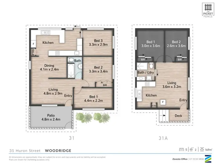Floorplan of Homely house listing, 31 Huron Street, Woodridge QLD 4114