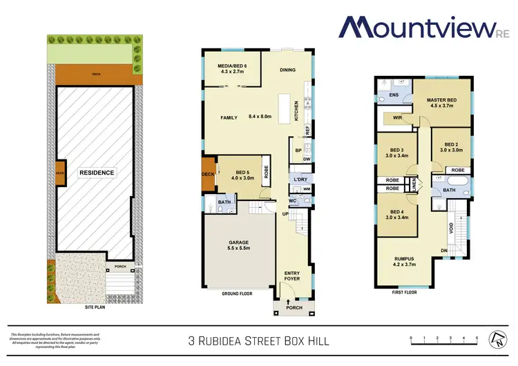 Floorplan of Homely house listing, 3 Rubidea Street, Box Hill NSW 2765
