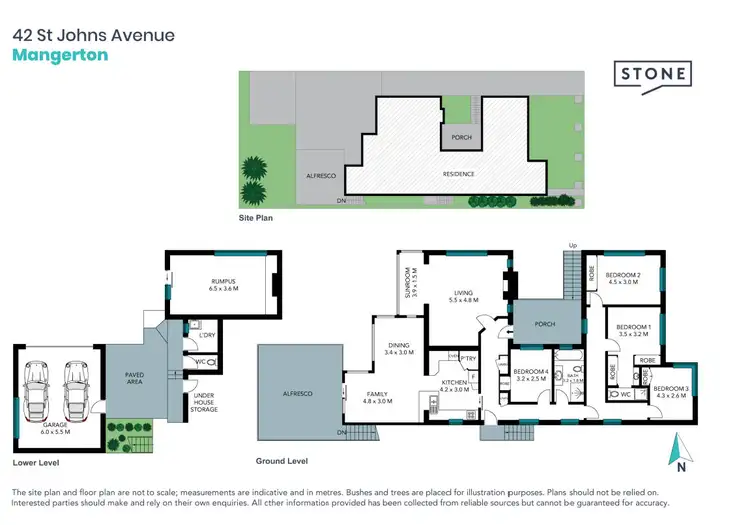 Floorplan of Homely house listing, 42 St Johns Avenue, Mangerton NSW 2500