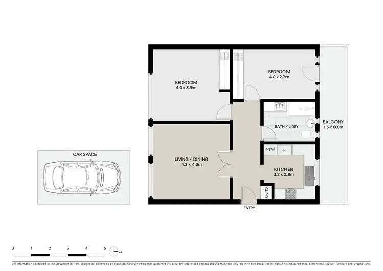 Floorplan of Homely apartment listing, 14/30 Shelley Street, Elwood VIC 3184