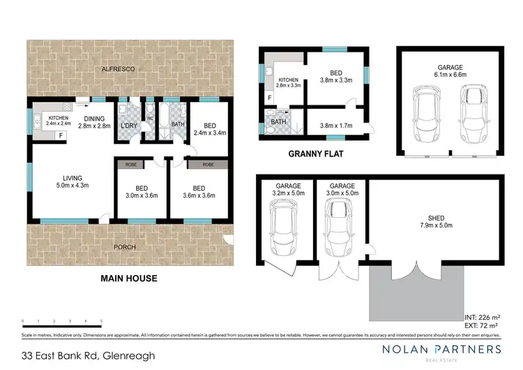 Floorplan of Homely house listing, 33 East Bank Road, Glenreagh NSW 2450