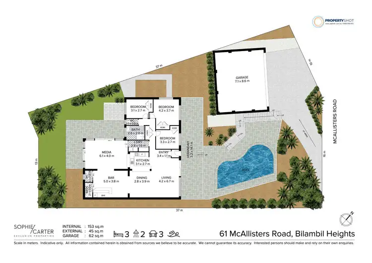 Floorplan of Homely house listing, 61 Mcallisters Road, Bilambil Heights NSW 2486