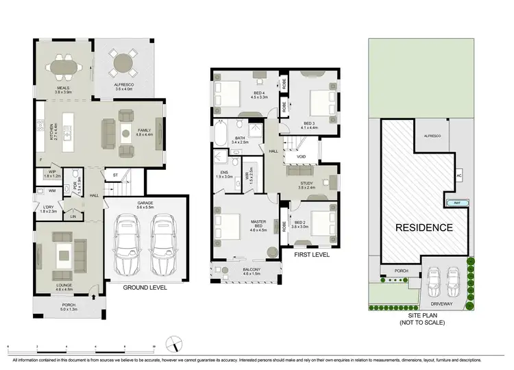 Floorplan of Homely house listing, 4 Canopus Parkway, Box Hill NSW 2765