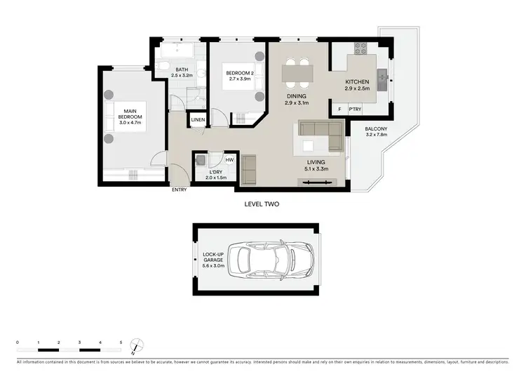 Floorplan of Homely apartment listing, 6/44 Chapel Street, Rockdale NSW 2216