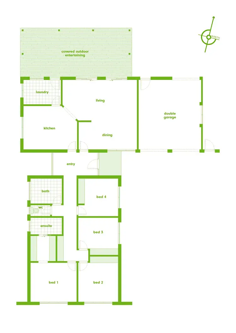 Floorplan of Homely house listing, 79 Harrington Circuit, Kambah ACT 2902