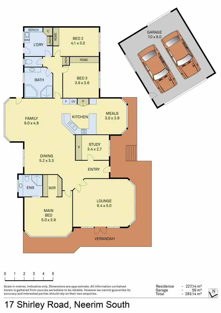 Floorplan of Homely house listing, 17 Shirley Road, Neerim South VIC 3831
