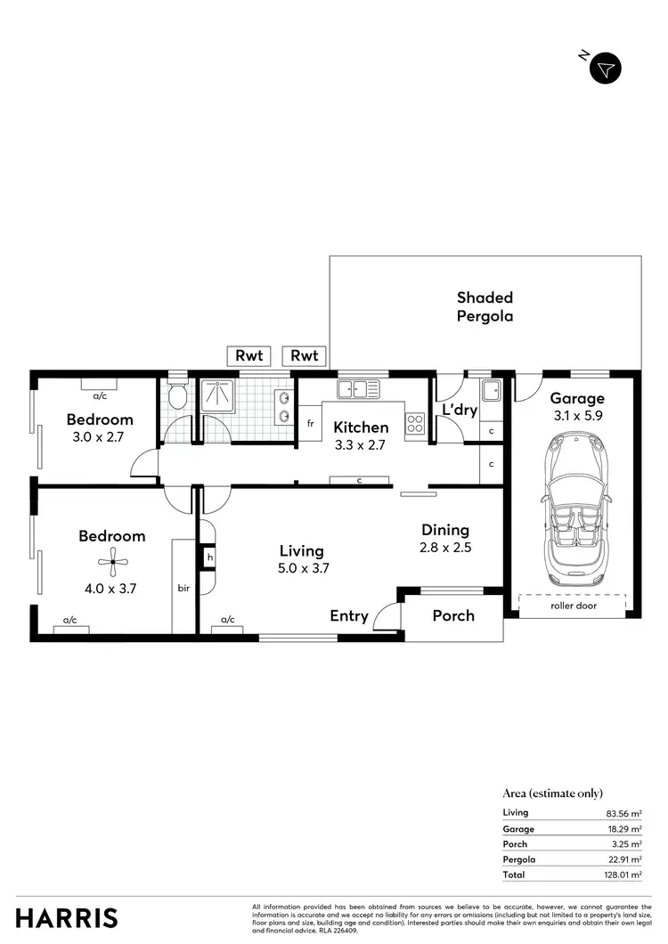 Floorplan of Homely unit listing, 5/41 Lindsay Avenue, Edwardstown SA 5039