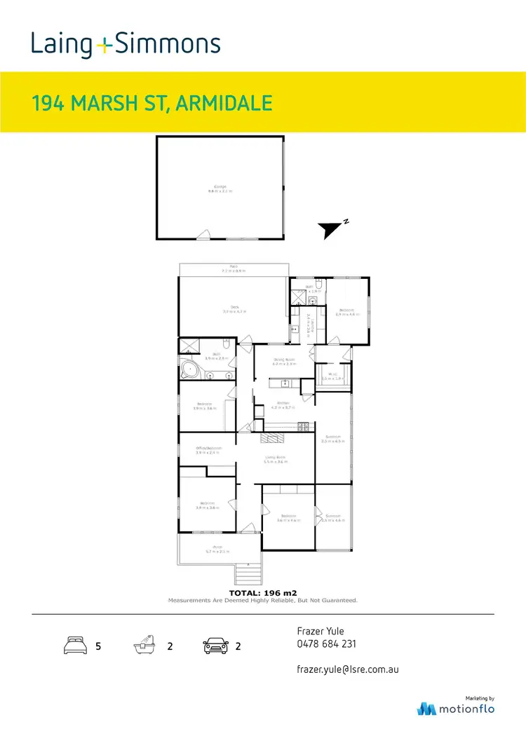 Floorplan of Homely house listing, 194 Marsh Street, Armidale NSW 2350