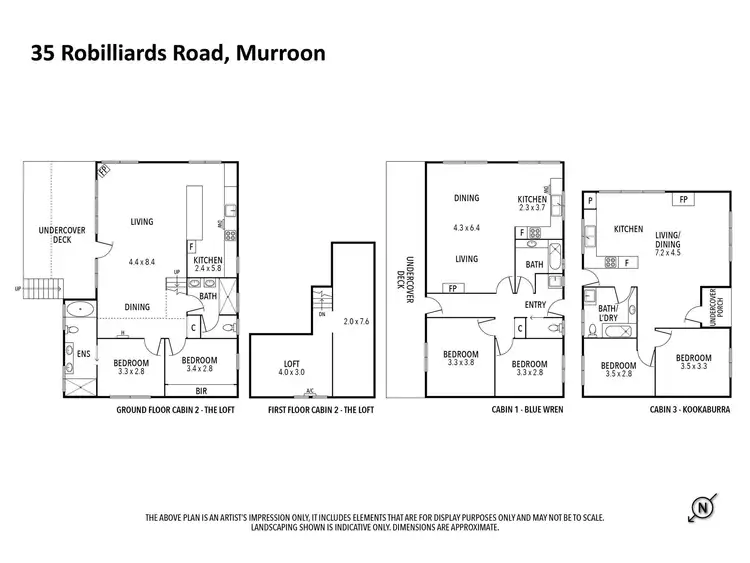 Floorplan of Homely rural property listing, 35 Robilliards Road, Murroon VIC 3243