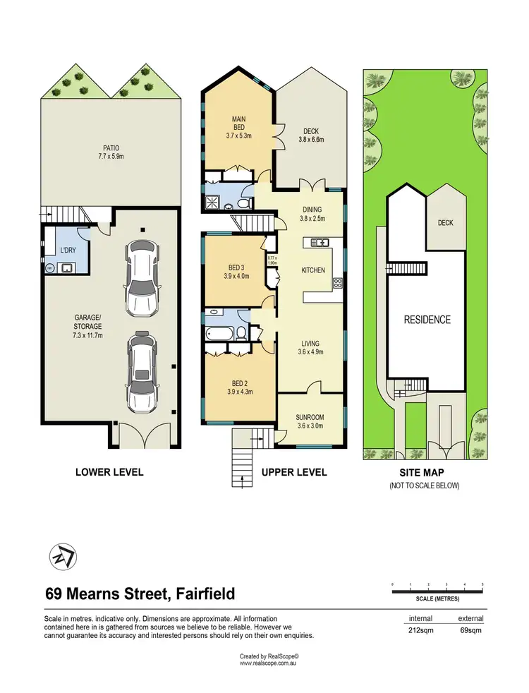 Floorplan of Homely house listing, 69 Mearns Street, Fairfield QLD 4103