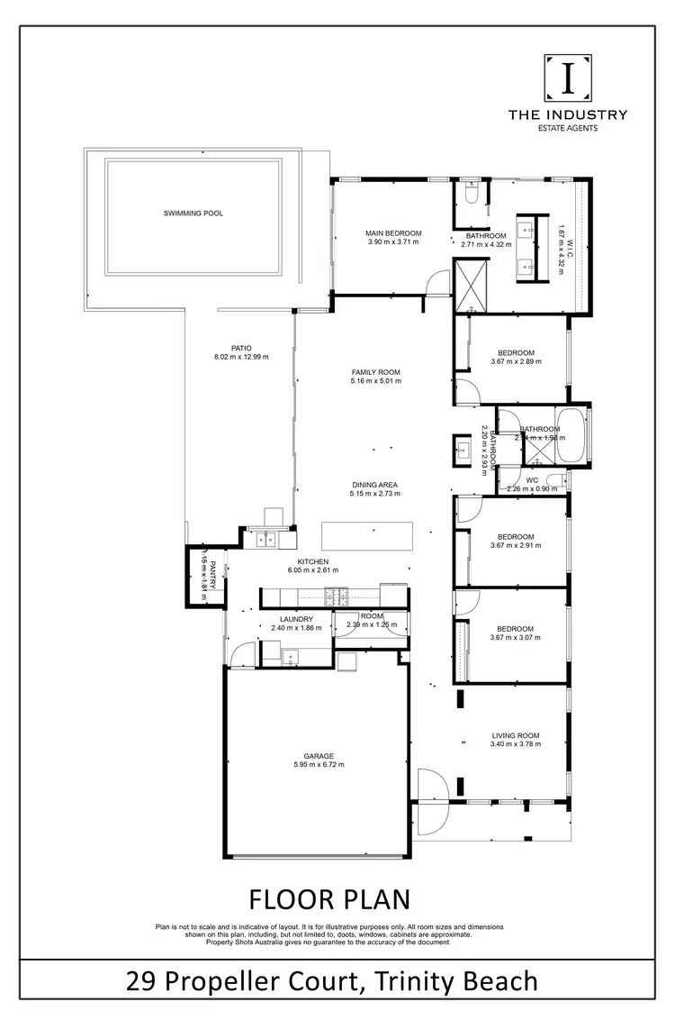 Floorplan of Homely house listing, 29 Propeller Court, Trinity Beach QLD 4879