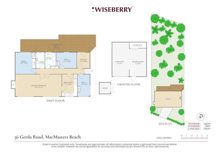 Floorplan of Homely house listing, 36 Gerda Road, Macmasters Beach NSW 2251