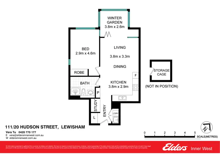 Floorplan of Homely apartment listing, 111/20 Hudson Street, Lewisham NSW 2049