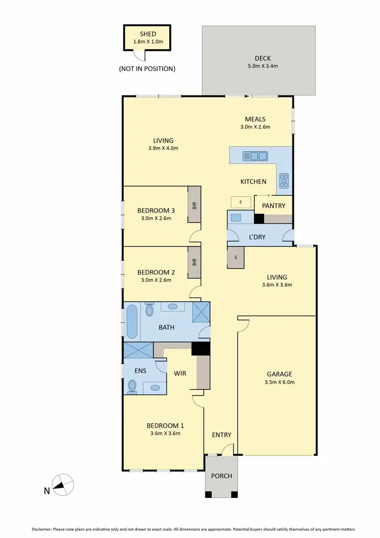Floorplan of Homely house listing, 35 Fragrant Crescent, Diggers Rest VIC 3427