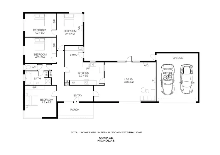 Floorplan of Homely house listing, 3 Mcglasson Avenue, Glenelg North SA 5045