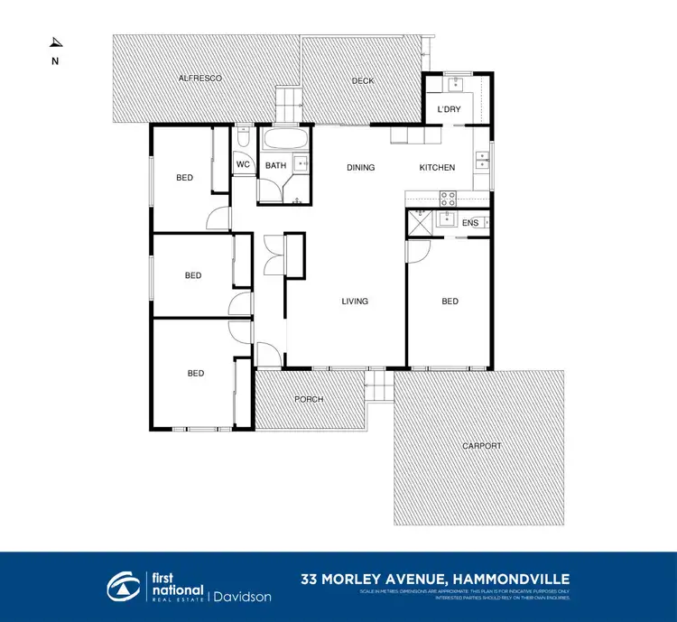 Floorplan of Homely house listing, 33 Morley Avenue, Hammondville NSW 2170