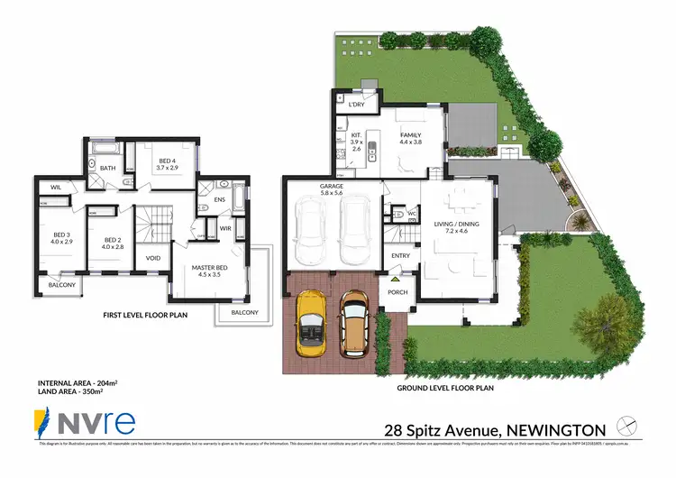 Floorplan of Homely house listing, 28 Spitz Avenue, Newington NSW 2127