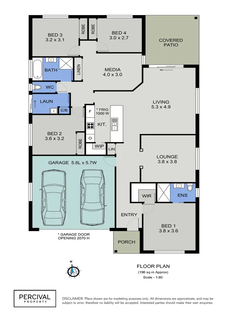 Floorplan of Homely house listing, 12 Clipstone Close, Port Macquarie NSW 2444