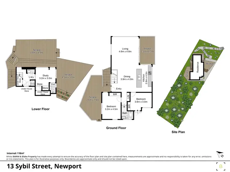 Floorplan of Homely house listing, 13 Sybil Street, Newport NSW 2106