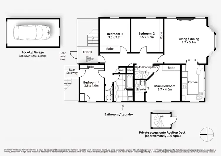 Floorplan of Homely apartment listing, 7/86 West Esplanade, Manly NSW 2095
