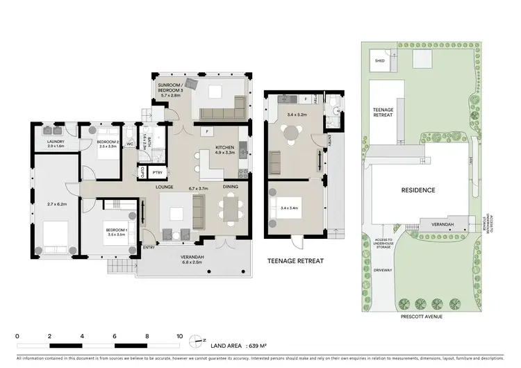 Floorplan of Homely house listing, 6 Prescott Avenue, Dee Why NSW 2099