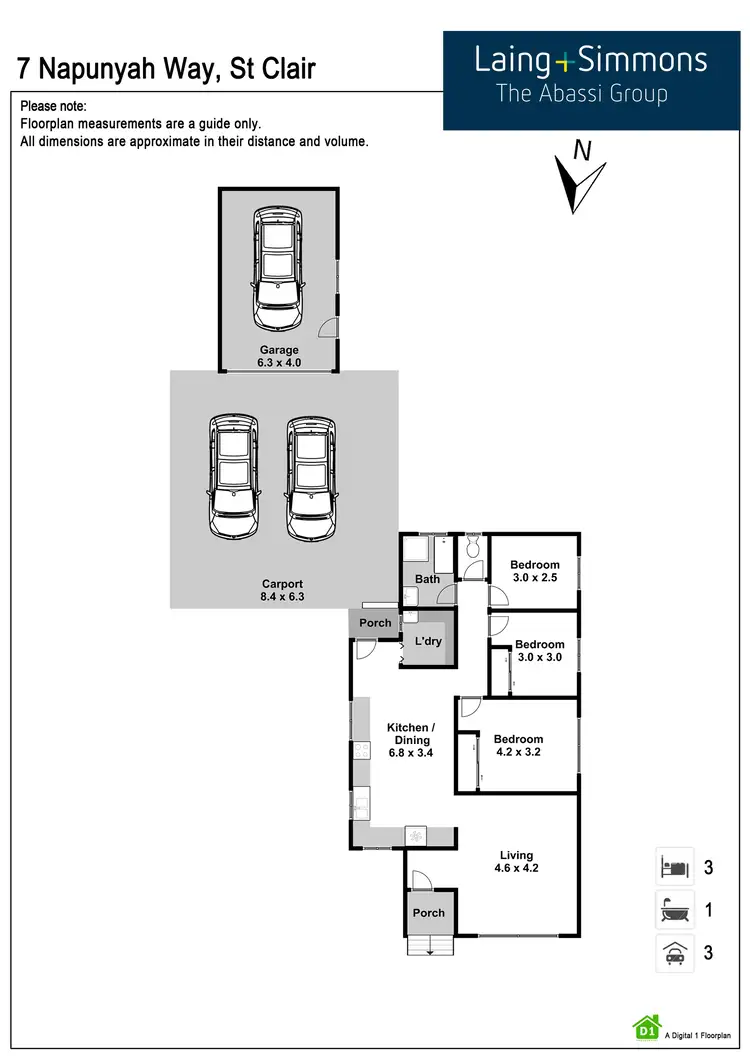 Floorplan of Homely house listing, 7 Napunyah Way, St Clair NSW 2759