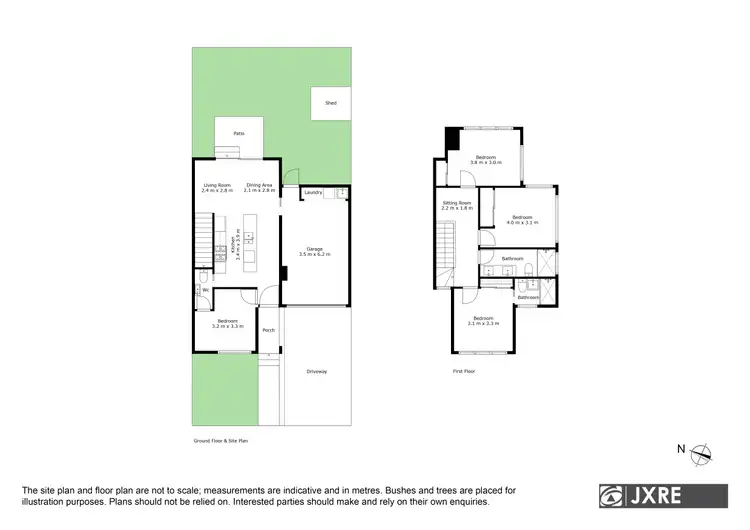 Floorplan of Homely townhouse listing, 8 Yarram Crescent, Clayton VIC 3168