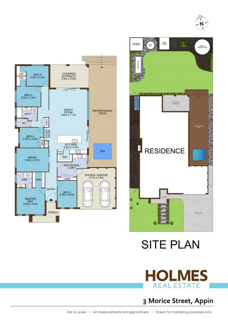 Floorplan of Homely house listing, 3 Morice Street, Appin NSW 2560