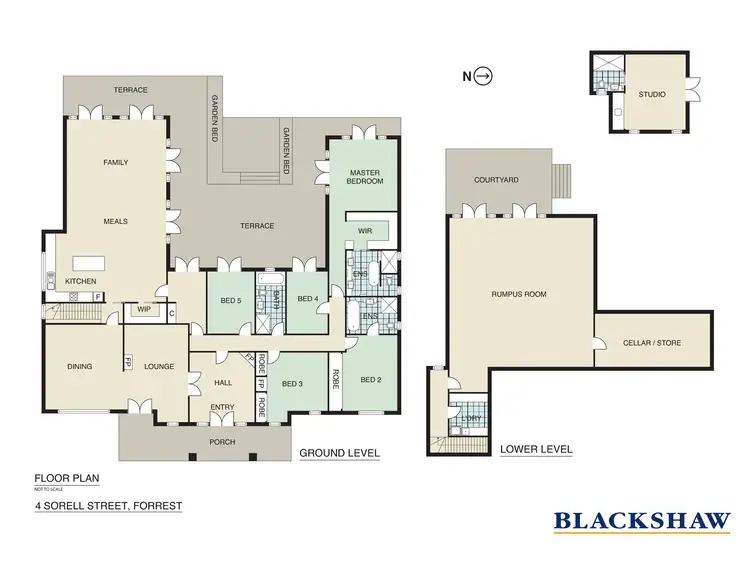 Floorplan of Homely house listing, 4 Sorell Street, Forrest ACT 2603