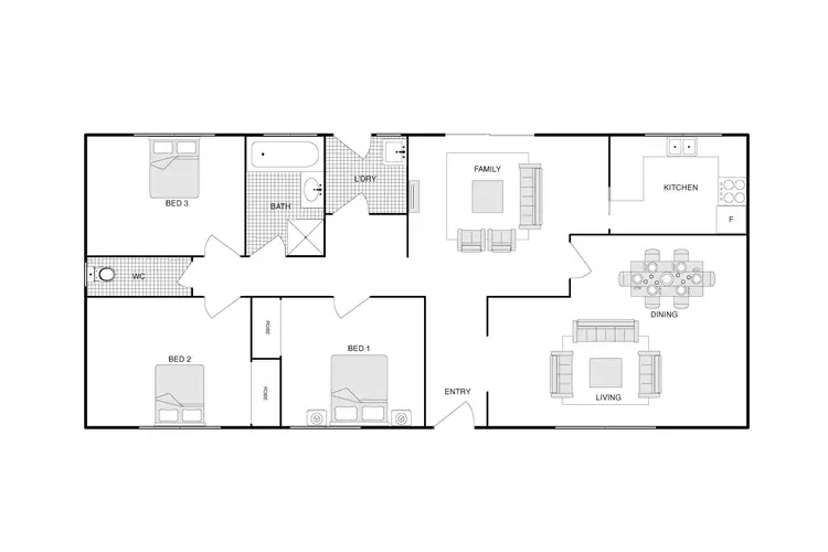 Floorplan of Homely house listing, 151 Lawrence Wackett Crescent, Theodore ACT 2905