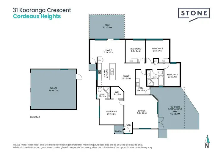 Floorplan of Homely house listing, 31 Kooranga Crescent, Cordeaux Heights NSW 2526