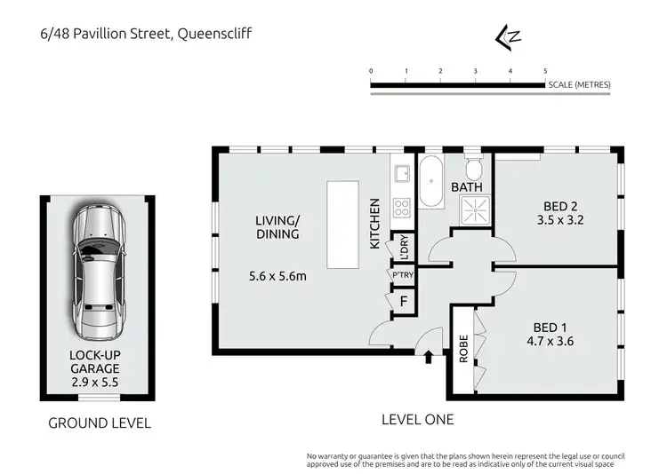 Floorplan of Homely apartment listing, 6/48 Pavilion Street, Queenscliff NSW 2096