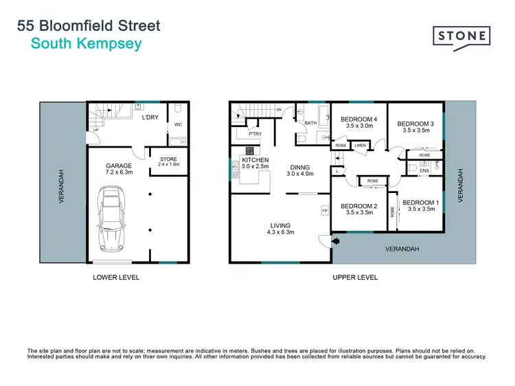 Floorplan of Homely house listing, 55 Bloomfield Street, South Kempsey NSW 2440
