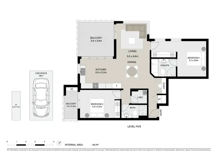 Floorplan of Homely unit listing, 503/12 Avon Road, Pymble NSW 2073