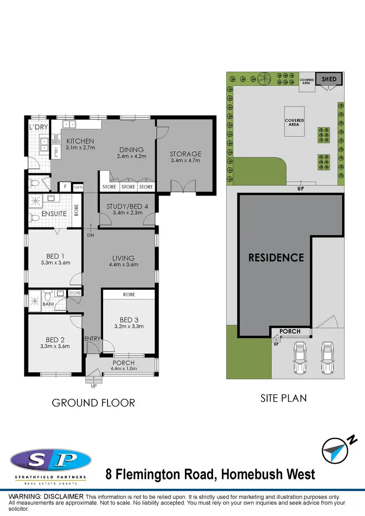 Floorplan of Homely house listing, 8 Flemington Road, Homebush West NSW 2140
