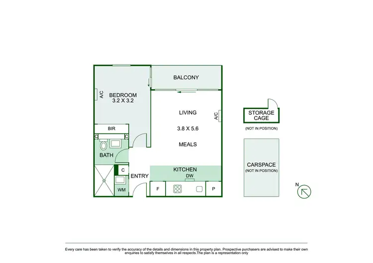Floorplan of Homely apartment listing, 402/8D Evergreen Mews, Armadale VIC 3143