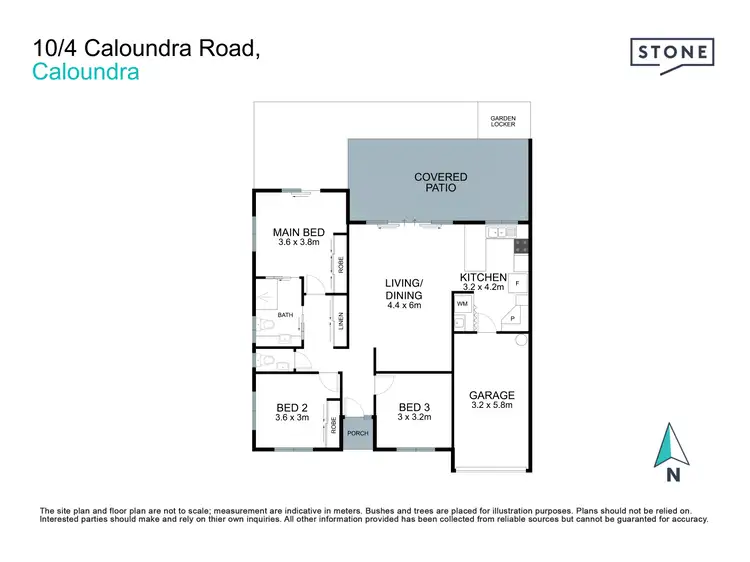 Floorplan of Homely unit listing, 10/4 Caloundra Road, Caloundra QLD 4551